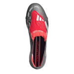 adidas Predator Firm Ground Football Boots – Grey/Red – view 5