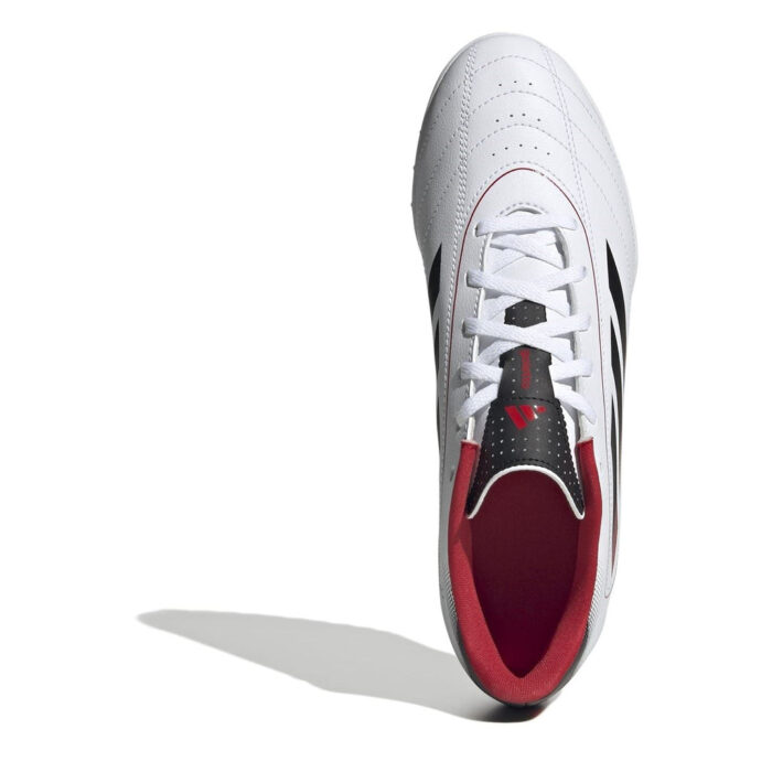 adidas Goletto Turf Football Boots – White/Black – view 5