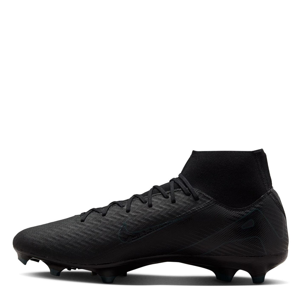 Nike Zoom Mercurial Superfly 10 Firm Ground Football Boots – Black/Green – view 2