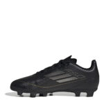 adidas F50 Junior Firm Ground Football Boots – Black/Silver – view 2