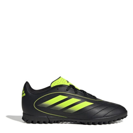 adidas Goletto Viii Junior Turf Football Boots – Black/Lemon