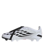 adidas Predator Junior Firm Ground Football Boots – White/Coral – view 2