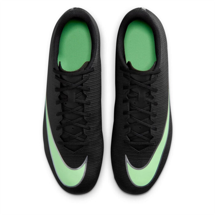 Nike Vapor 17 Firm Ground Football Boots – Black/Green – view 6