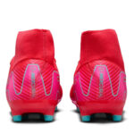 Nike Zoom Mercurial Superfly 10 Firm Ground Football Boots – Red/Green – view 5