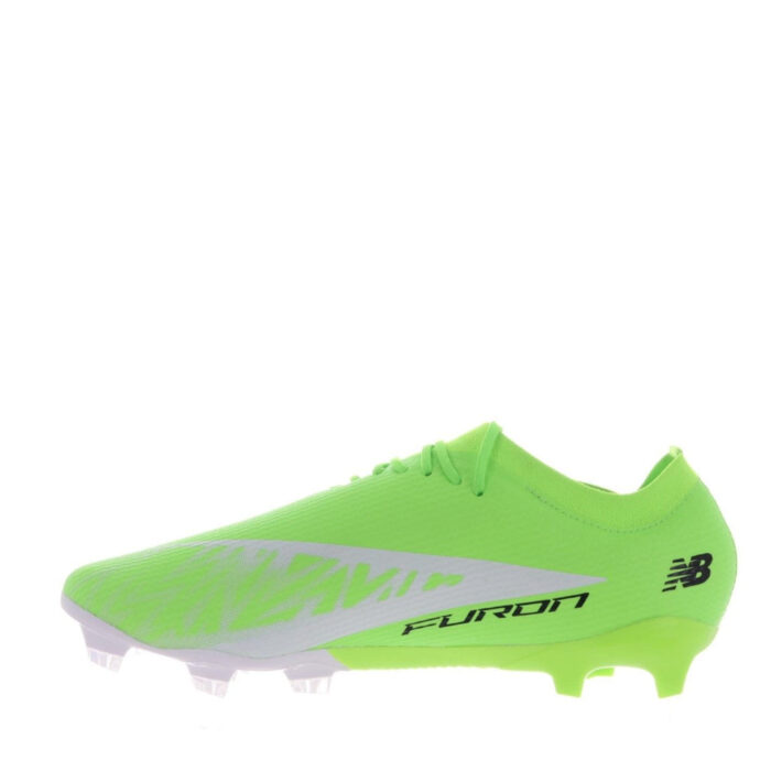 New Balance Mens Furon Firm Ground Football Boots – Green/White – view 2