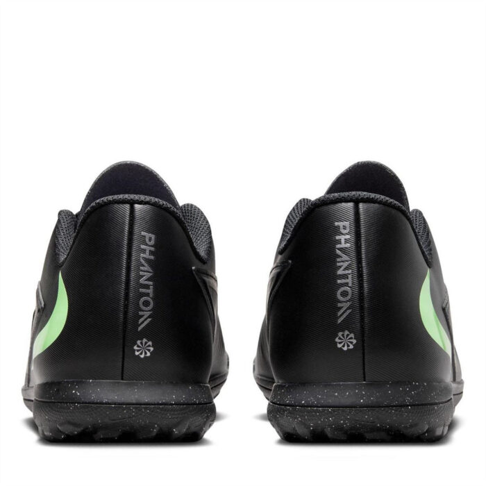 Nike Phantom 6 Low Turf Football Boots – Black/Green – view 5