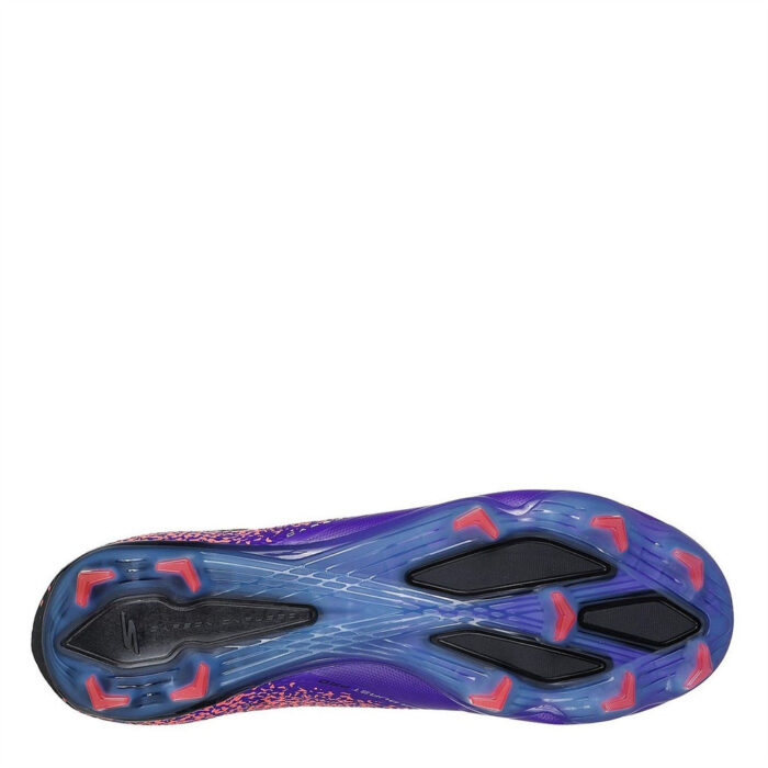 Skechers Razor Firm Ground Football Boots – Purple/Black – view 4