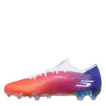 Skechers Skx 2 Firm Ground Football Boots – Blue/Pink – view 2