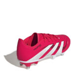 adidas Predator Junior Soft Ground Football Boots – Red/White – view 4
