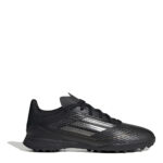 adidas F50 Junior Turf Football Boots – Black/Silver