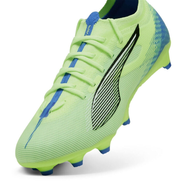 Puma Ultra Junior Firm Ground Football Boots – Apple/ White – view 6