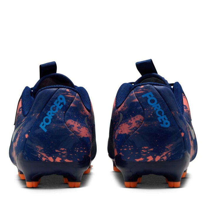 Nike Phantom Gx Ii Junior Firm Ground Football Boots – Blue/Chrome - Image 5