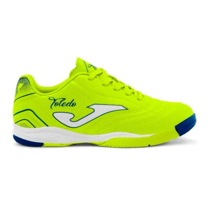 Joma Toledo Low Top Flat Heel Junior Indoor Football Boots – Fluo Yellow