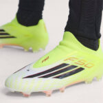 adidas F50 Firm Ground Football Boots – Solar Yellow – view 3