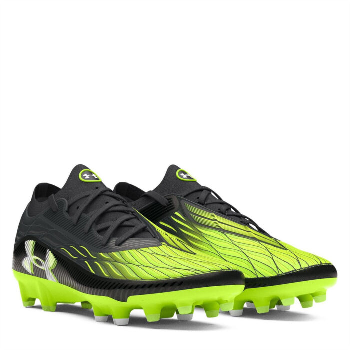 Under Armour Magnet Junior Firm Ground Football Boots – Black – view 5
