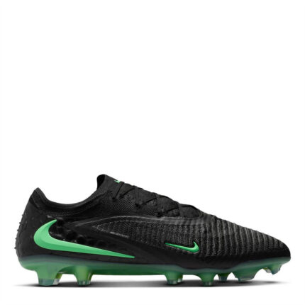 Nike Phantom 6 Low Firm Ground Football Boots – Black/Green