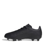 adidas Predator 24 Junior Firm Ground Football Boots – Black/Grey – view 2
