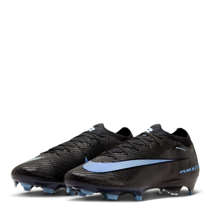 Nike Mercurial Vapor 16 Firm Ground Football Boots – Black/Blue – view 4