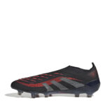 adidas Predator Firm Ground Football Boots – Black/Grey – view 2