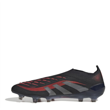 adidas Predator Firm Ground Football Boots – Black/Grey – view 2