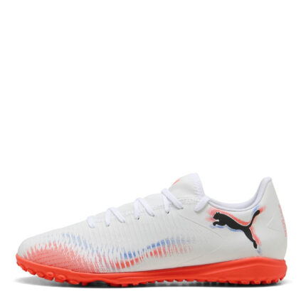 Puma Future 8 Turf Football Boots – White/Black/Red – view 2