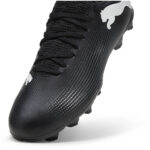 Puma Future 7 Firm Ground Football Boots – Black/White – view 6