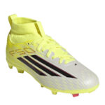 adidas F50 Junior Firm Ground Football Boots – Solar Yellow – view 3