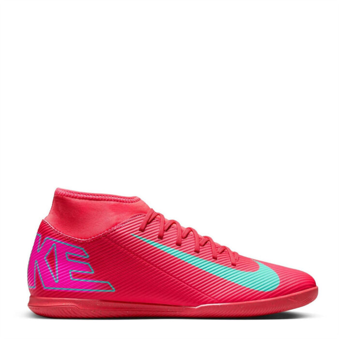 Nike Mercurial Superfly 10 Indoor Football Boots – Red/Green – view 7