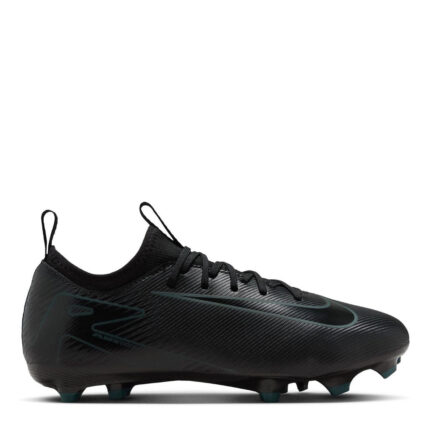 Nike Zoom Mercurial Vapor 16 Junior Firm Ground Football Boots – Black/Green