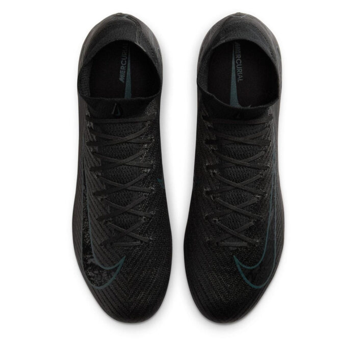 Nike Mercurial Superfly 10 Artificial Ground Football Boots – Black/Green – view 6