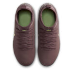 Nike Mercurial Superfly 10 Junior Firm Ground Football Boots – Plum/Silver – view 6