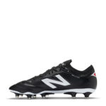 New Balance Firm Ground Football Boots – Black/White – view 2