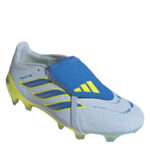 adidas Predator Firm Ground Football Boots – Blue/Yellow - Image 3