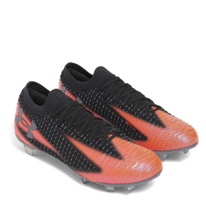 Under Armour Shadow Firm Ground Football Boots – Black/Red – view 5