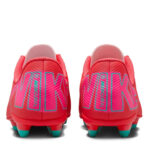 Nike Mercurial Vapor 16 Junior Firm Ground Football Boots – Red/Green – view 5