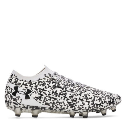 Under Armour Magnetico Firm Ground Football Boots – Black/White