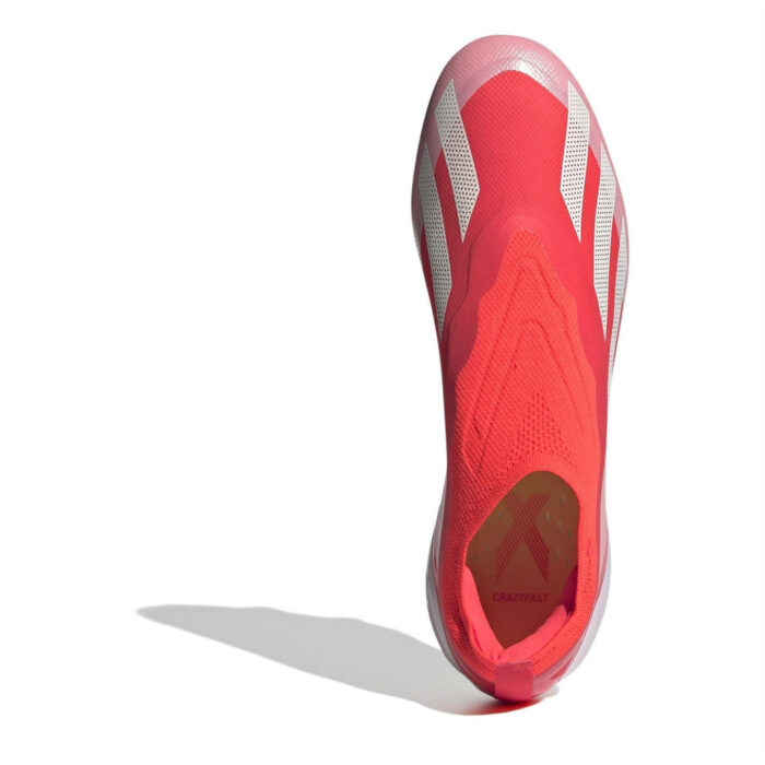 adidas X Crazyfast Firm Ground Football Boots – Red/Wht/Yellow – view 5