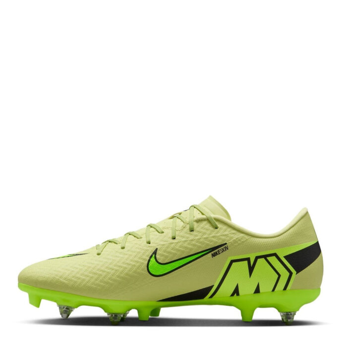 Nike Zoom Mercurial Vapor 16 Soft Ground Football Boots – Volt/Crimson – view 2