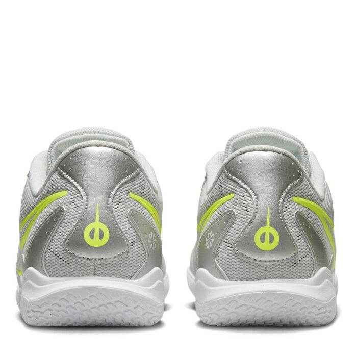 Nike Tiempo Legend 10 Indoor Football Boots – Silver/Volt – view 6