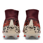 Nike Phantom High 6 Firm Ground Football Boots – Burgundy/Print – view 5