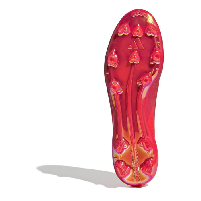 adidas F50 Firm Ground Football Boots – Red/Gold – view 6