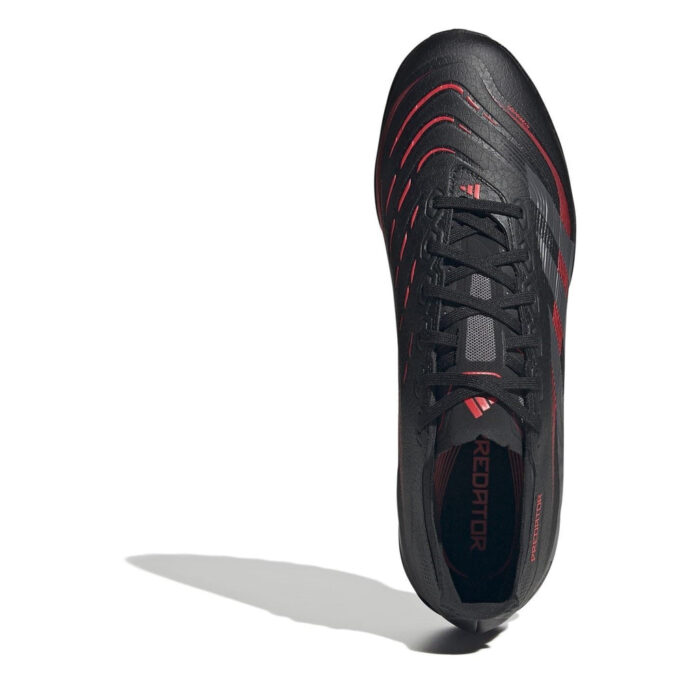 adidas Predator Turf Football Boots – Black/Grey – view 5