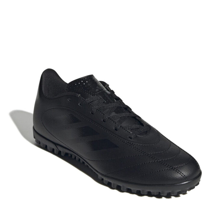 adidas Goletto Turf Football Boots – Black/Black – view 2