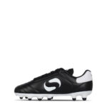 Sondico Strike Junior Firm Ground Football Boots – Black/White – view 2