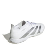 adidas Predator 24 Turf Football Boots – White/Silver – view 4