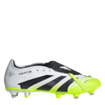 adidas Predator Firm Ground Football Boots – White/Blk/Lemon – view 4