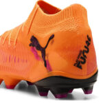 Puma Future 8 Firm Ground Football Boots – Orange/Black – view 5