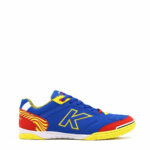 Kelme Precision Low Top Indoor Football Boots – Blue/Yellow/Red