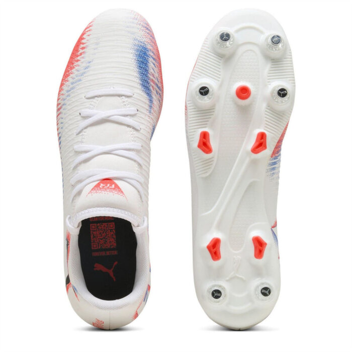 Puma 8 Soft Ground Football Boots – Puma White-Pu – view 3