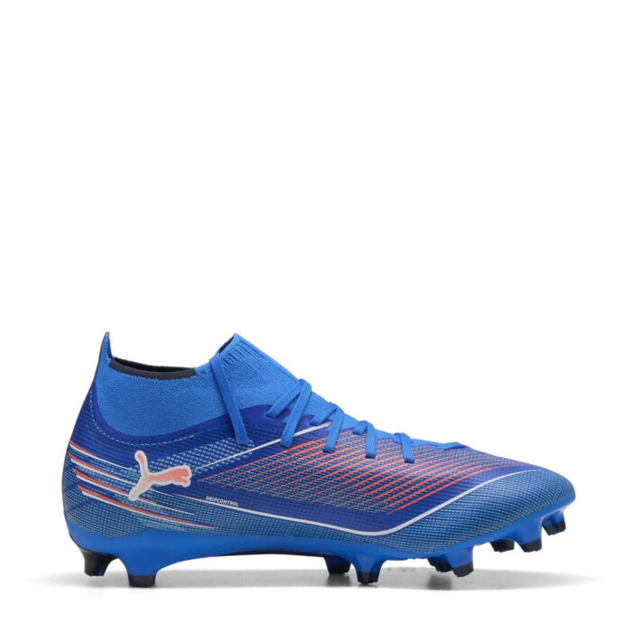 Puma Womens Ultra 5 Firm Ground Football Boots – Blue/White – view 4